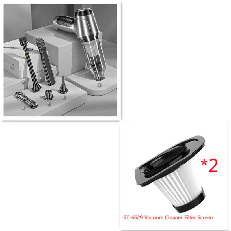 Mini Hand-held High-power Suction Vacuum Cleaner
