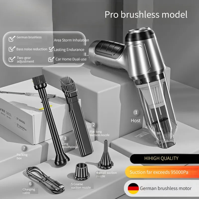 Mini Hand-held High-power Suction Vacuum Cleaner